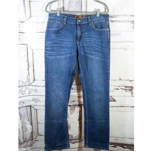 34/34 James Tattersall Men's Blue Denim Jeans